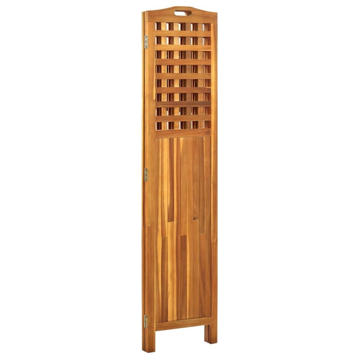 VIDAXL Cloison de separation 3 panneaux 121x2x170 cm Bois d'acacia