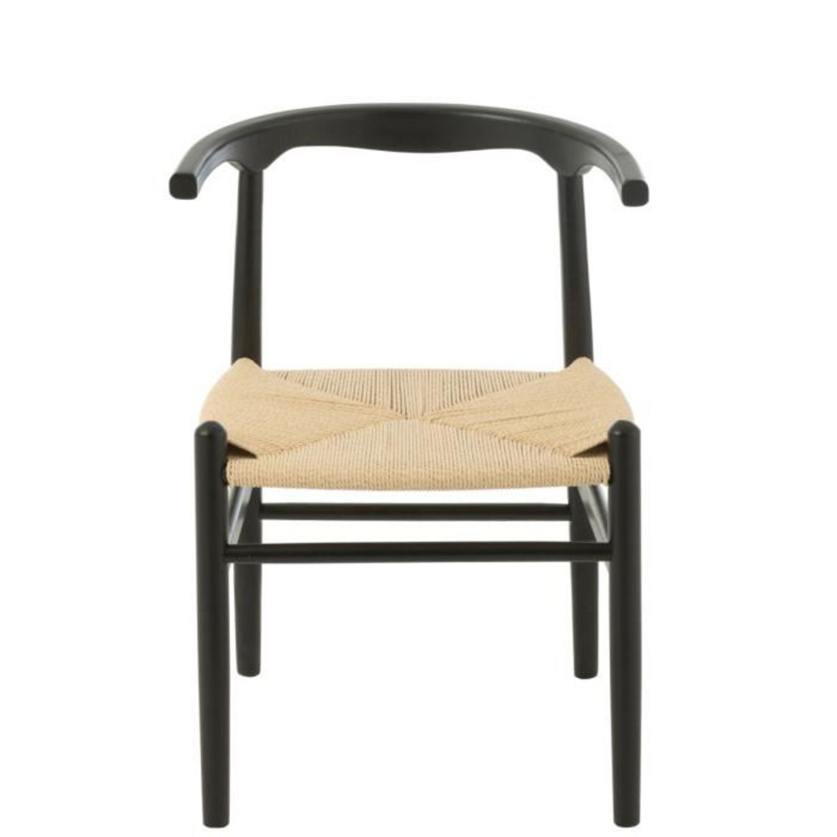 Paris Prix Chaise en Bois  Toon  76cm Noir