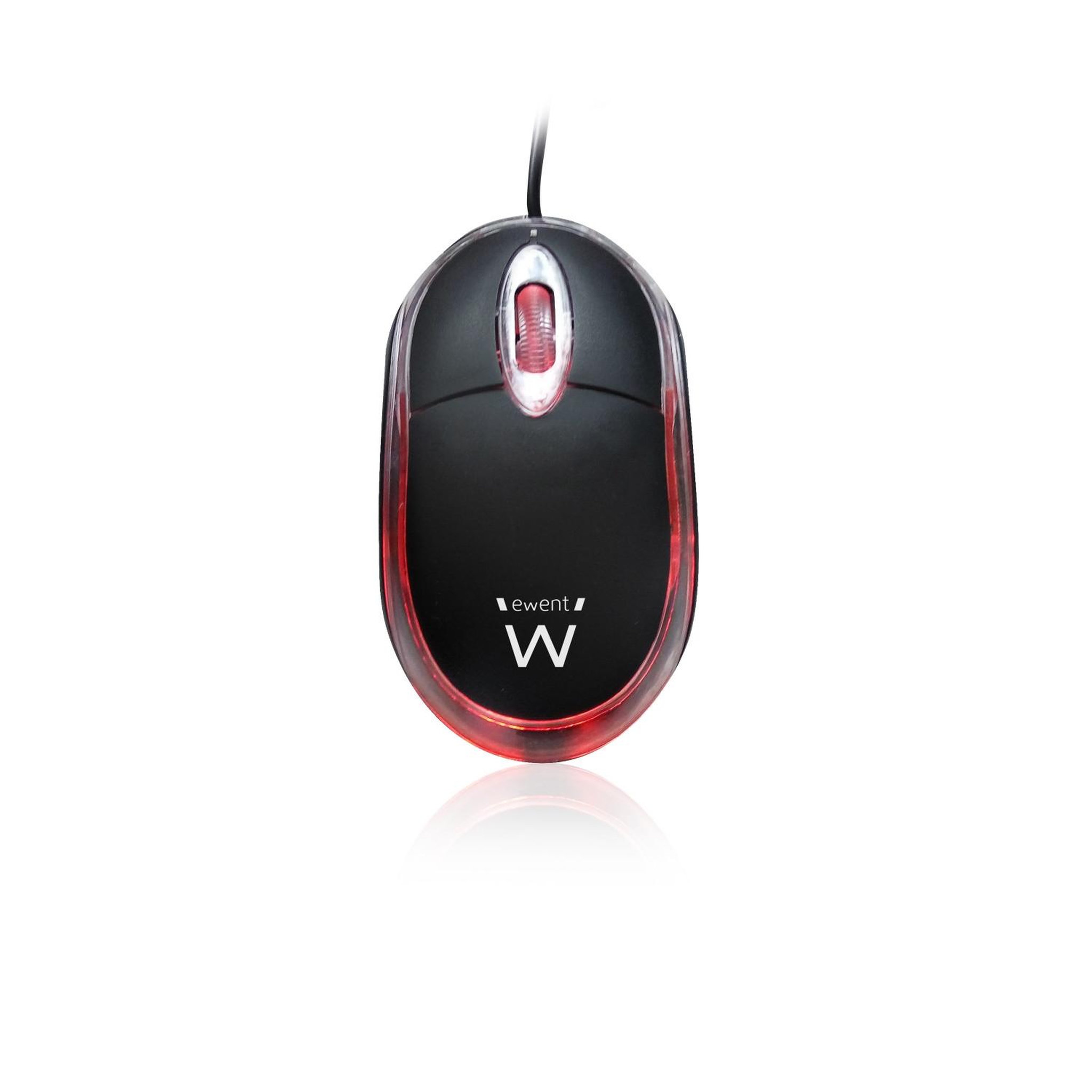 Ewent Ewent ew3174 souris bureau ambidextre usb type-a optique 1000 dpi