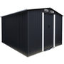 Voir la diapositive 1 : Habitat et Jardin Abri de jardin métal avec porte coulissante  Boston  - 13 m² - Gris