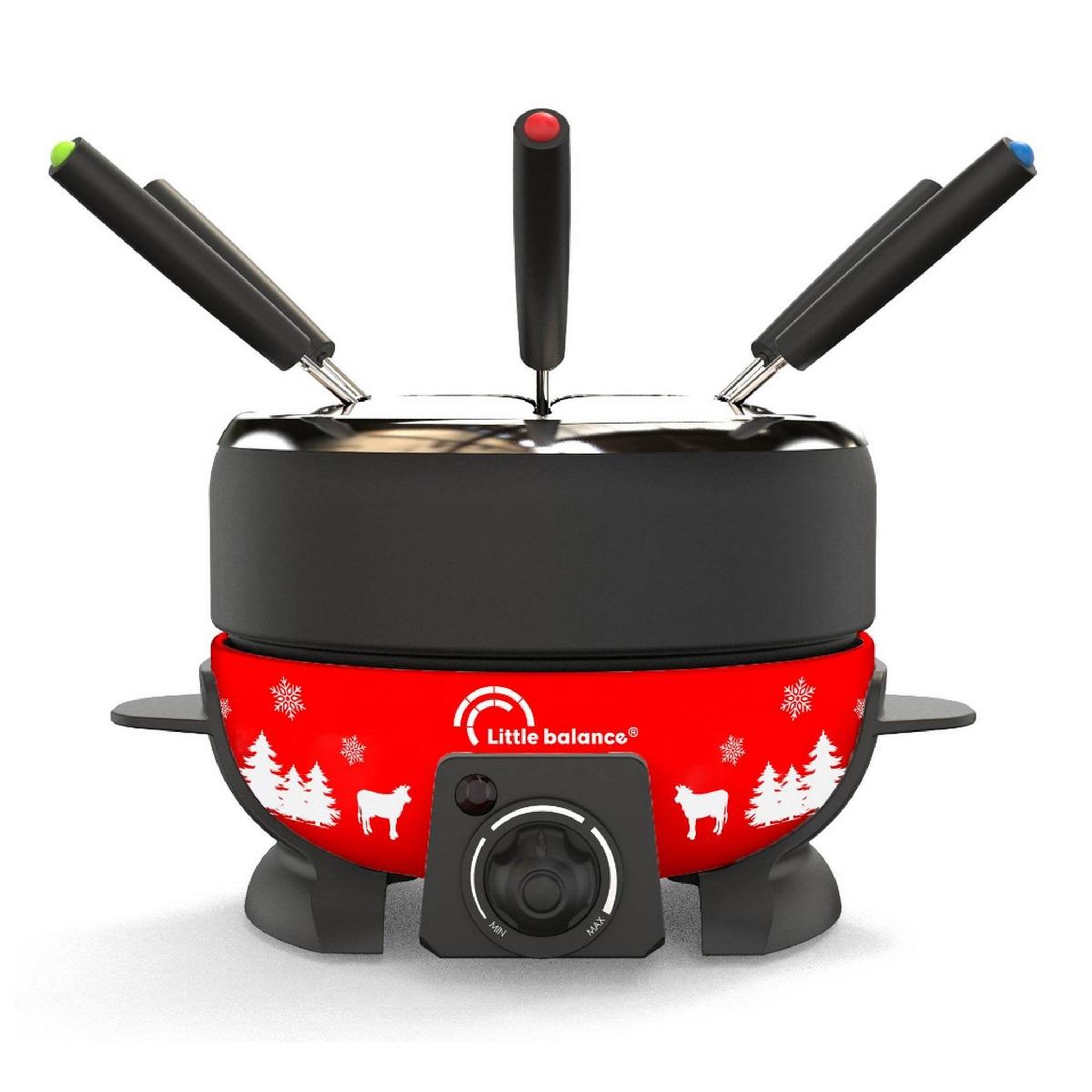 LITTLE BALANCE Fondue 800w 8 fourchettes - 8689
