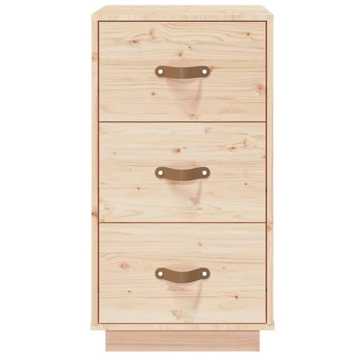 VIDAXL Table de chevet 40x40x75 cm Bois de pin solide