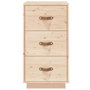 Voir la diapositive 5 : VIDAXL Table de chevet 40x40x75 cm Bois de pin solide