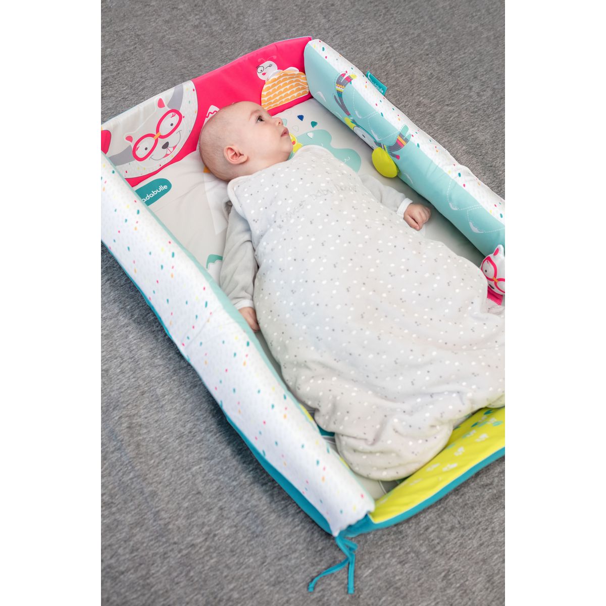 BADABULLE Tapis d'éveil Montagne 2 en 1