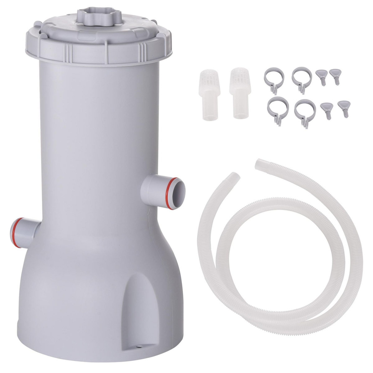 OUTSUNNY Pompe de filtration épurateur à cartouche pour piscine hors sol 3785 L/h 90 W blanc