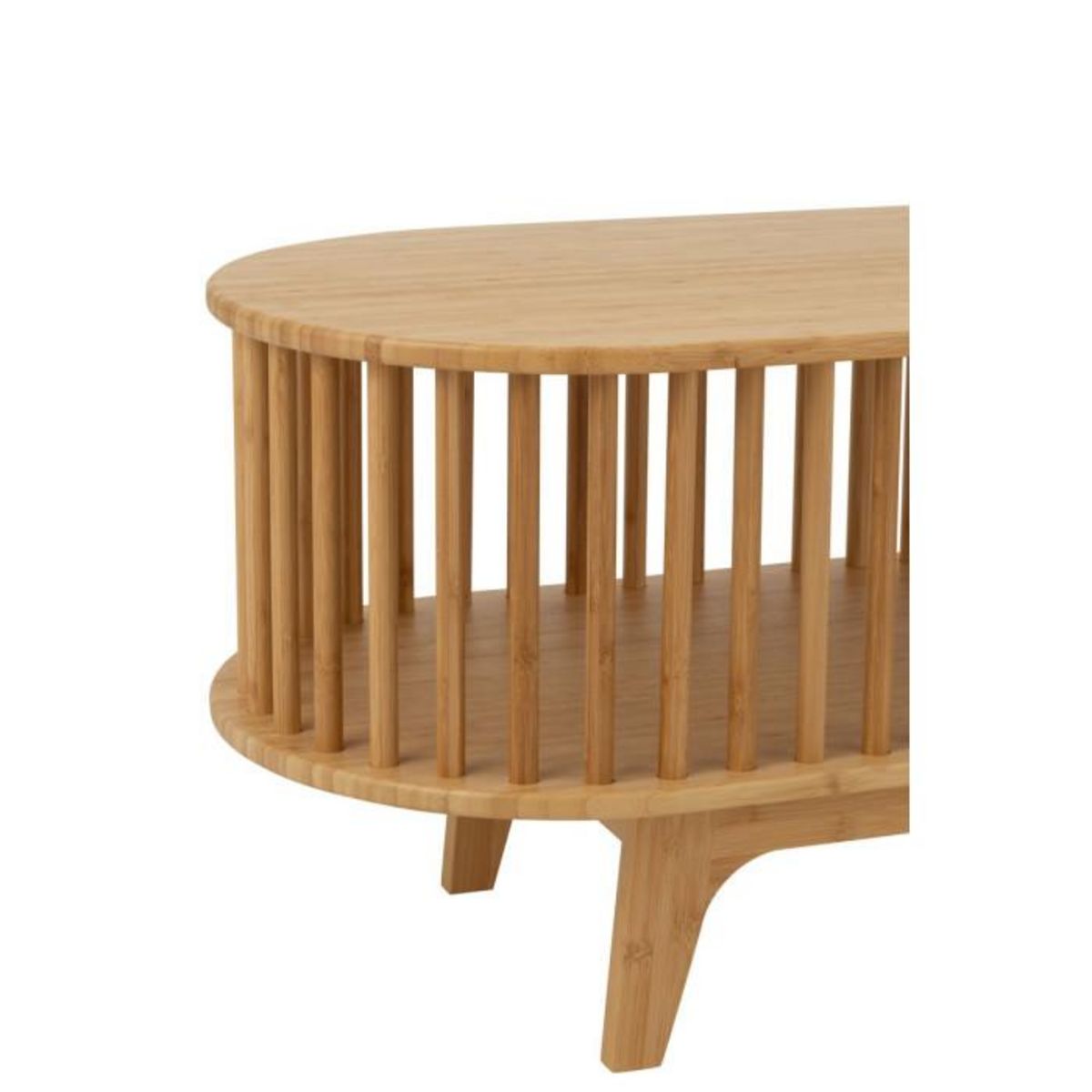 Paris Prix Meuble TV en Bambou  Live  150cm Naturel