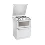 Voir la diapositive 3 : Rosieres Cuisinière gaz combiné lave-vaisselle 60cm 6c 56db blanc - TR4GNORB/1