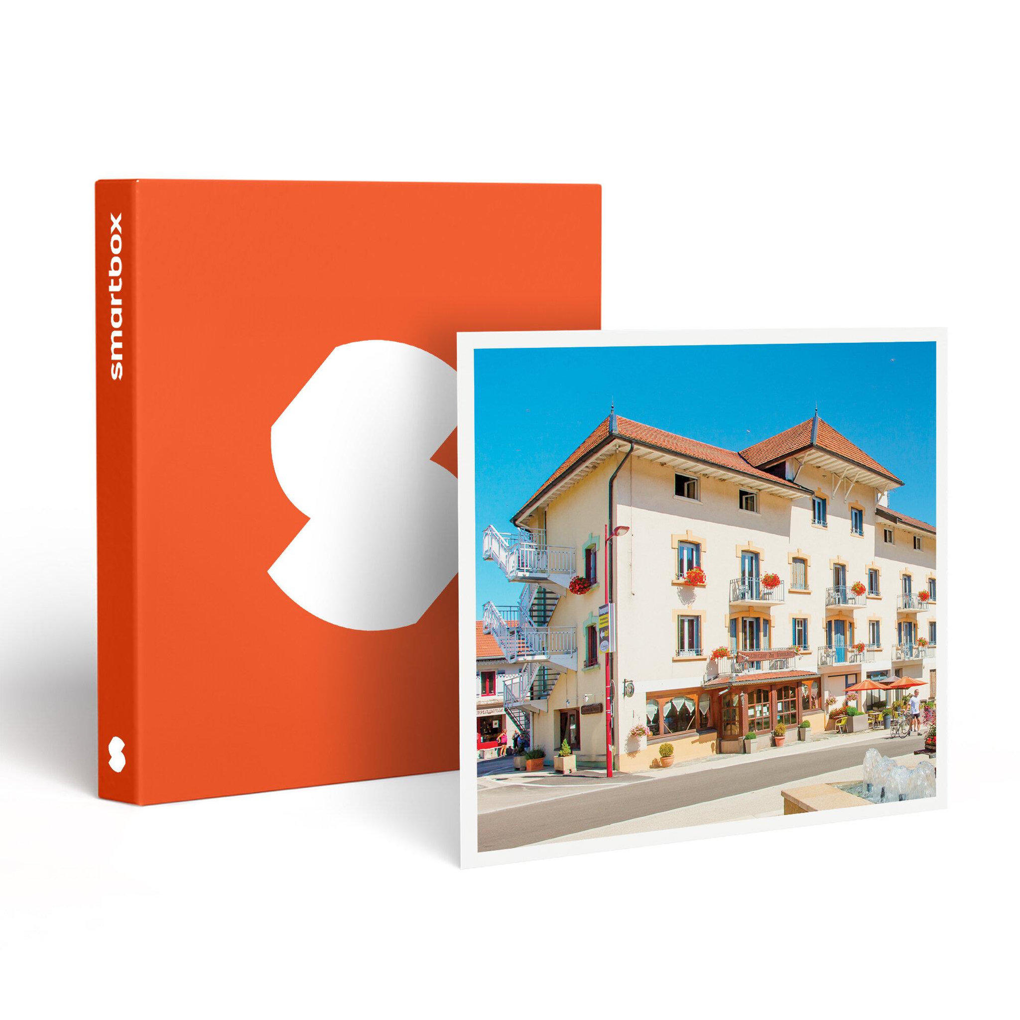 Smartbox 2 jours en famille en hôtel 3* avec vue sur le lac à la frontière suisse - coffret cadeau séjour