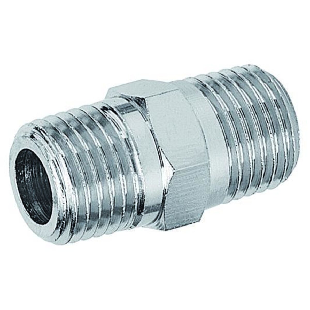 PREVOST Mamelons à filetage double mâle conique - 1/4 et 1/4 (2p)