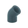 Voir la diapositive 2 : JARDIDECO Coude PVC pression 45° femelle Ø 63 mm - Fitt