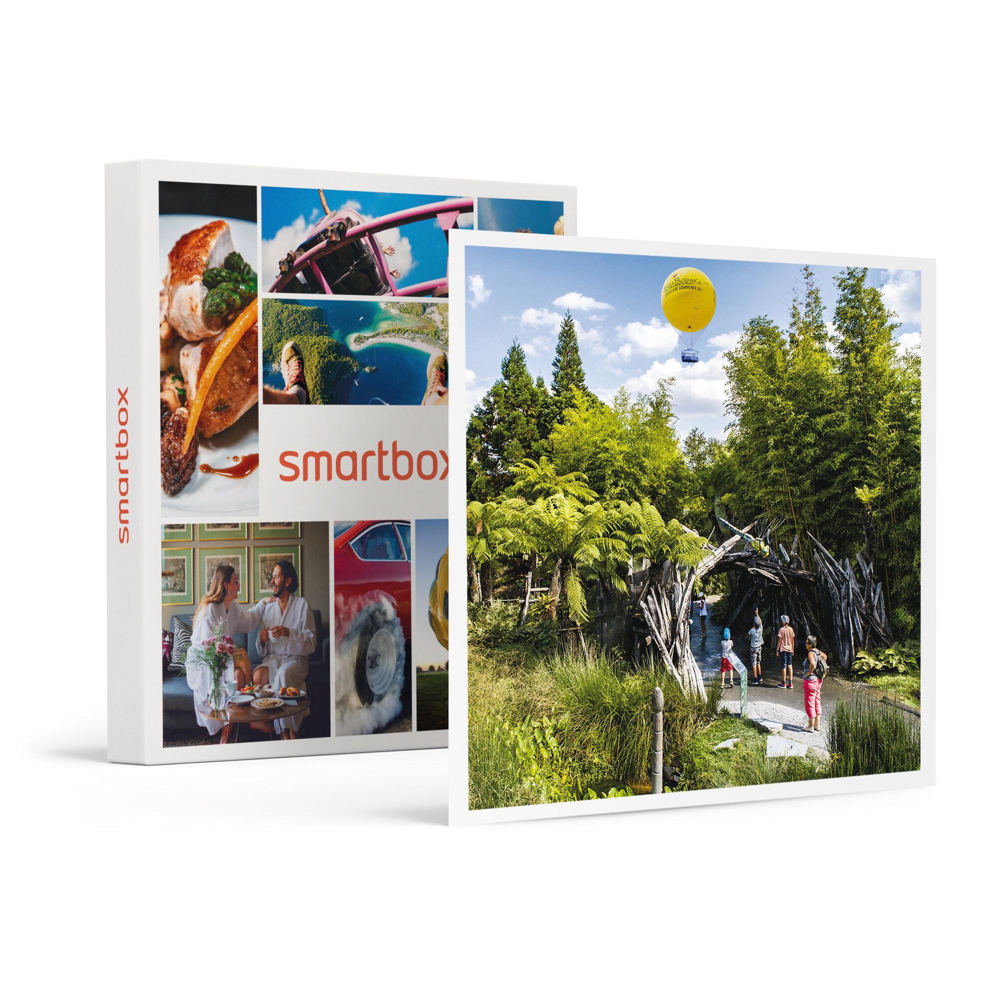 Voir la diapositive 1 : Smartbox Terra Botanica en famille : entrée pour 1 adulte et 2 enfants au parc ludique d'Angers - Coffret Cadeau Sport & Aventure