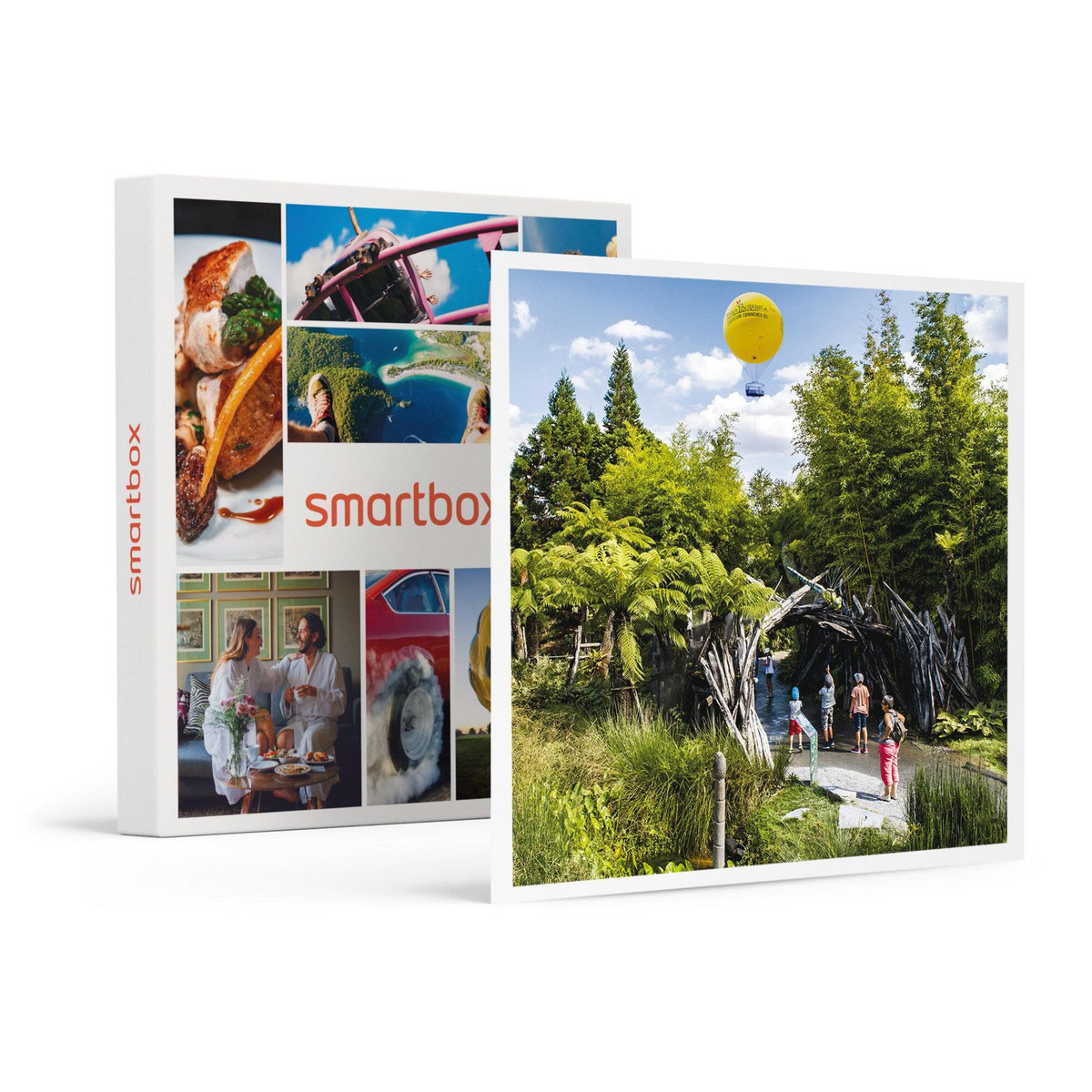 Smartbox Terra Botanica en famille : entrée pour 1 adulte et 2 enfants au parc ludique d'Angers - Coffret Cadeau Sport & Aventure