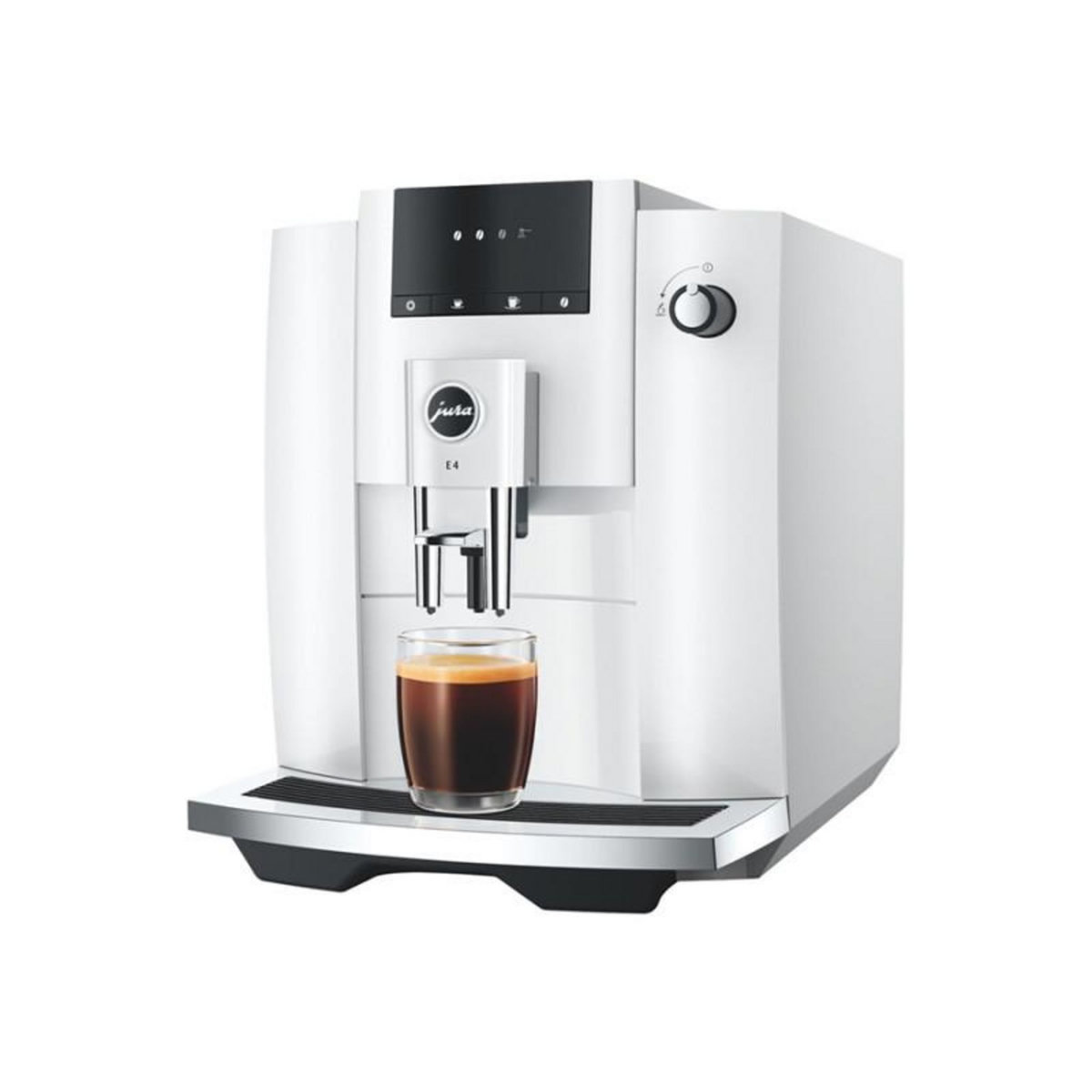 Jura Expresso avec broyeur Jura E4 PIANO WHITE