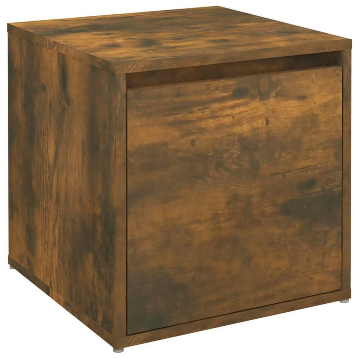VIDAXL Tiroir boîte Chene fume 40,5x40x40 cm Bois d'ingenierie