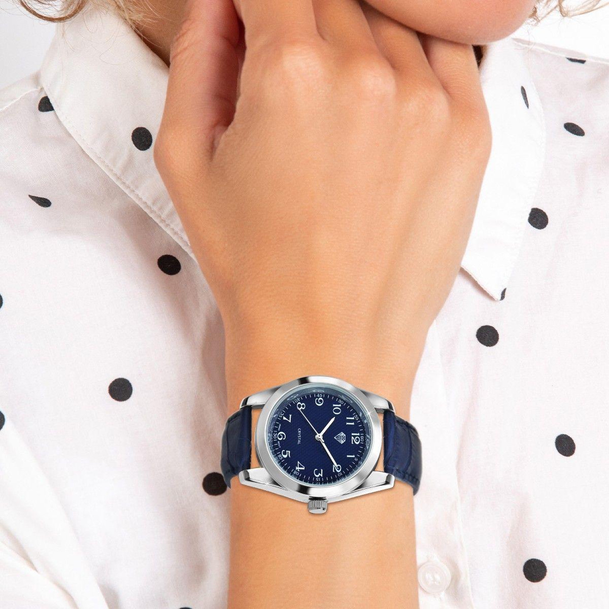 Voir la diapositive 2 : SC CRYSTAL Montre Dania Femme par SC Crystal