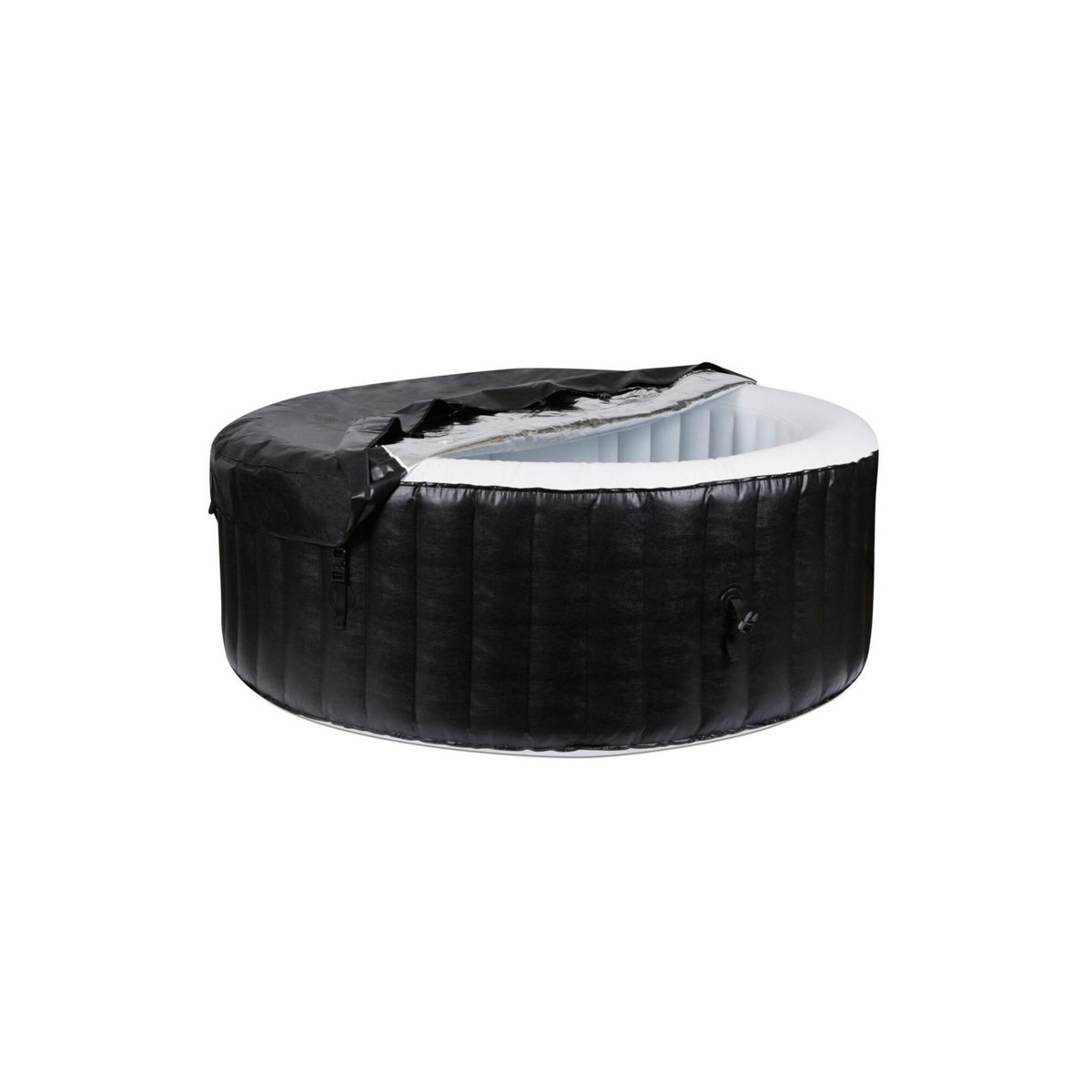 Ospazia Spa gonflable 6 places rond - Ospazia - Diamètre : 208 cm - Filtre et bâche inclus