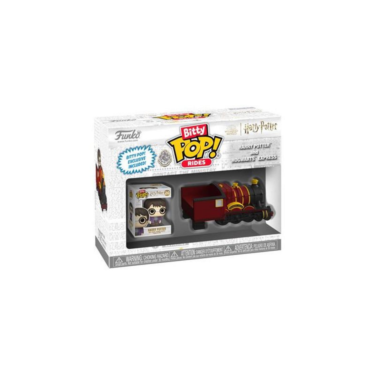 Funko Figurine Funko Bitty Pop Harry Potter avec Poudlard Express