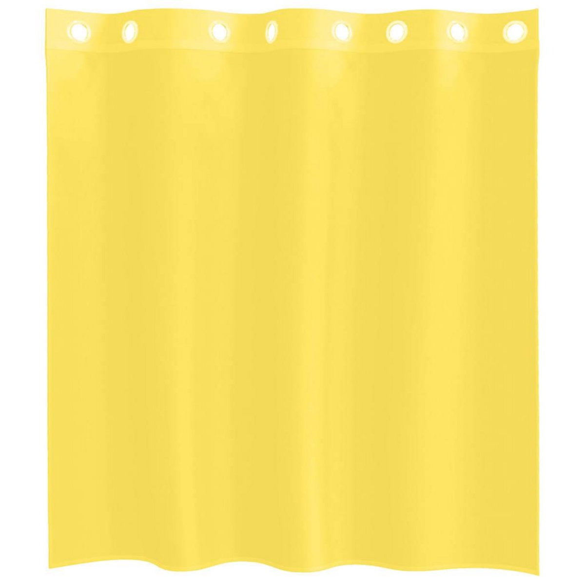 VIDAXL Rideaux en voile avec œillets 2 pcs jaune