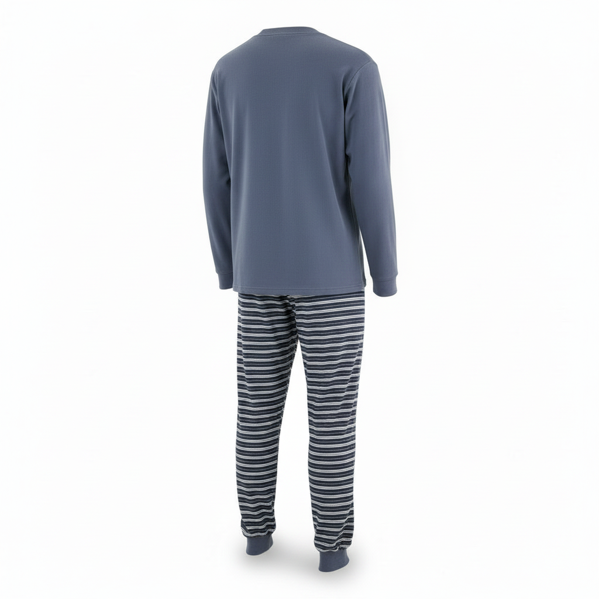 Voir la diapositive 3 : OZABI Ozabi pyjama homme doublé polaire écusson brodé