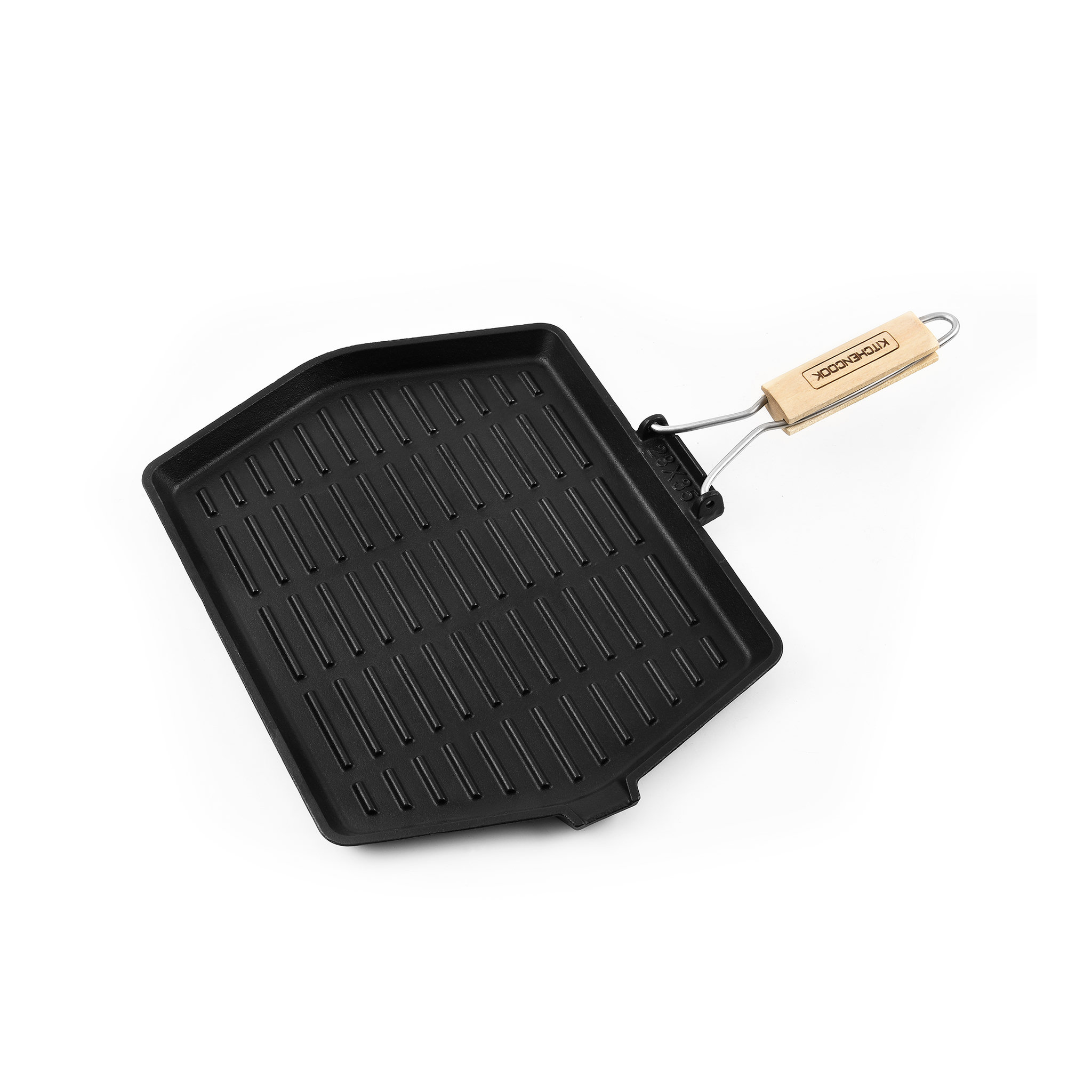 Grill rectangulaire induction35 x 28 cm 