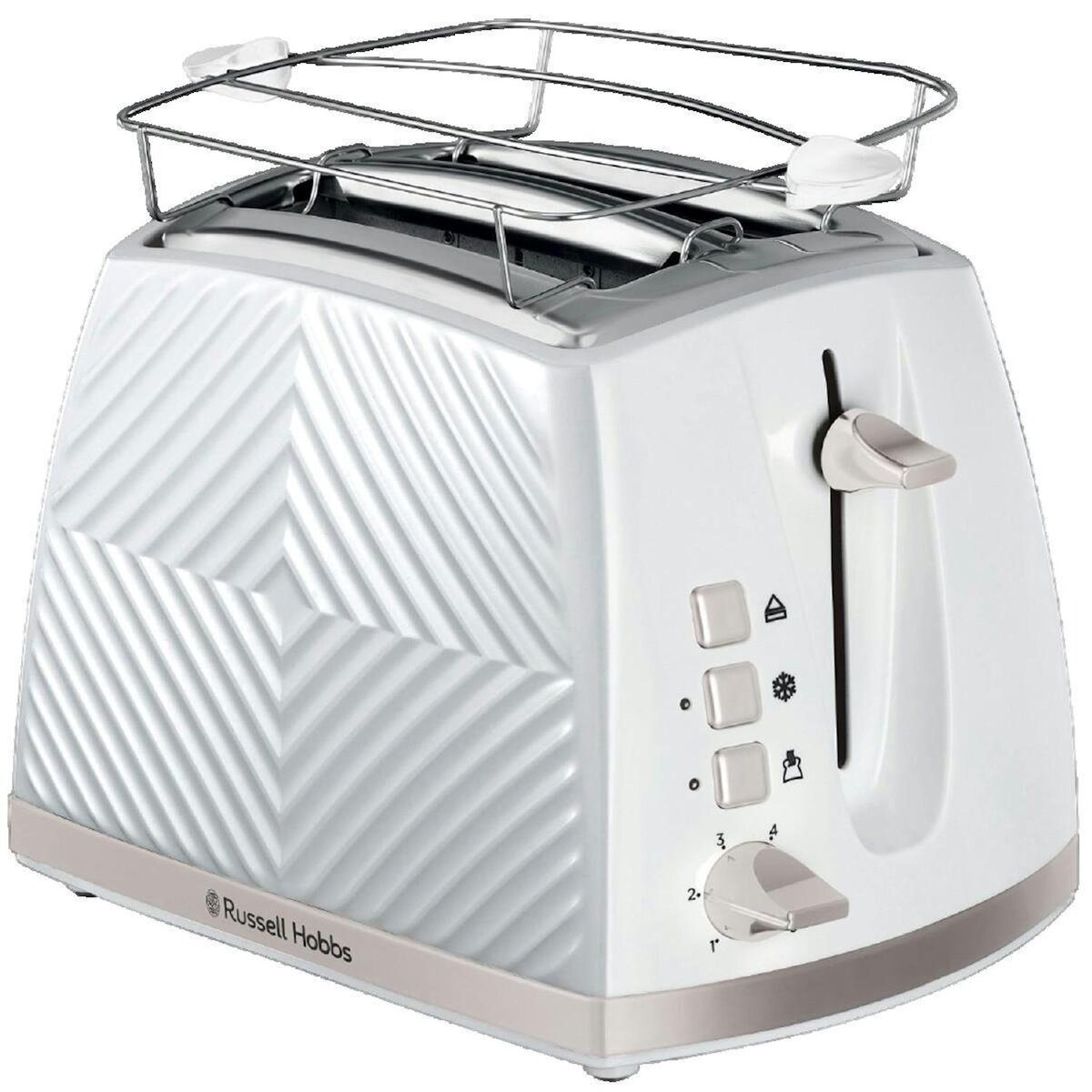 Russell Hobbs Grille-pain Russell Groove 26391-56 Blanc 850 W