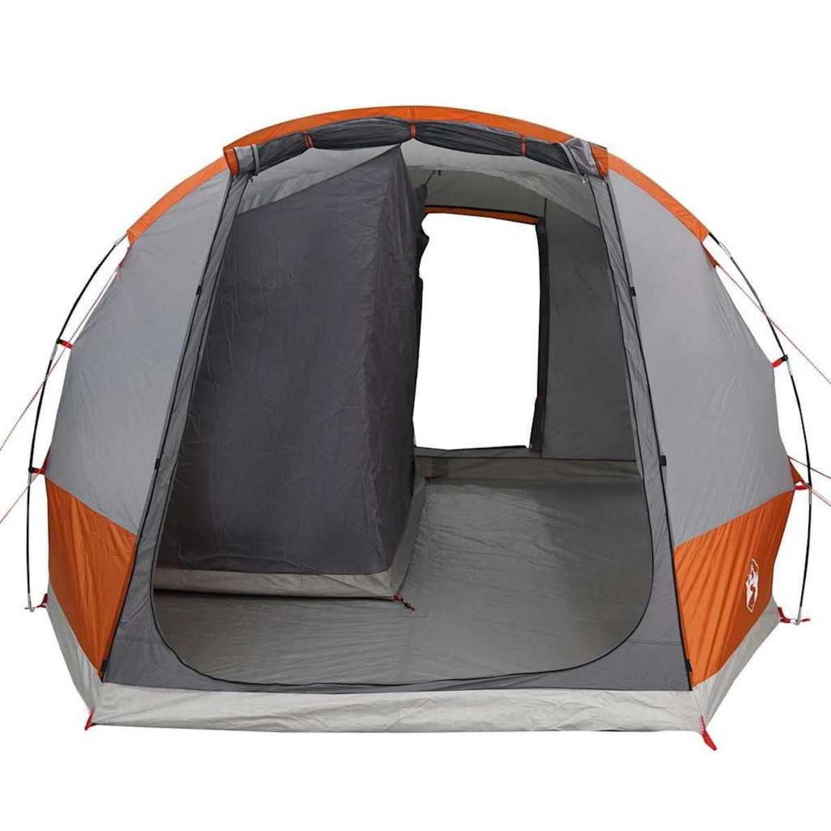 VIDAXL Tente de voiture 2 personnes gris et orange impermeable