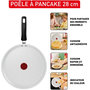 Voir la diapositive 2 : TEFAL Crêpière 28cm ceramique