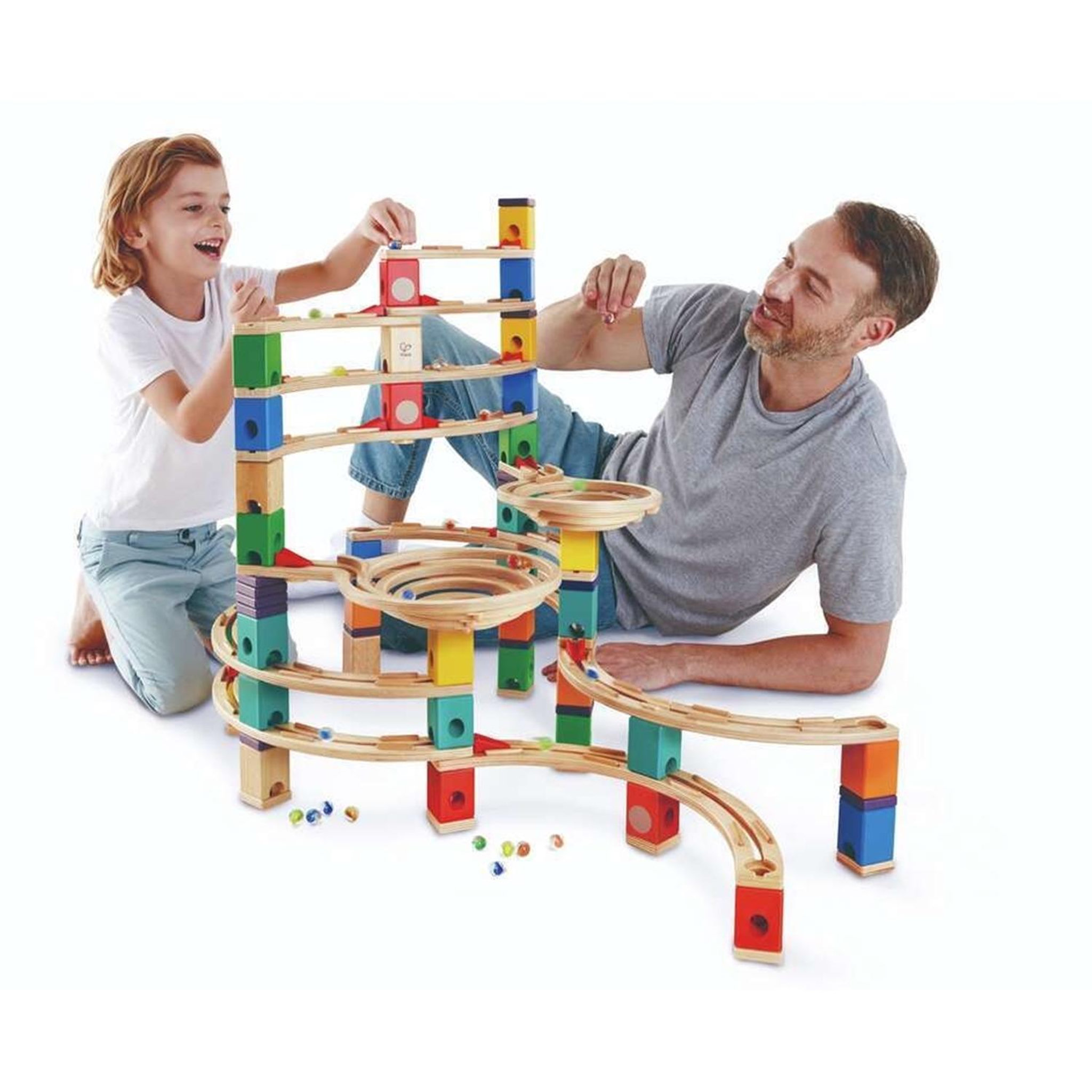 Voir la diapositive 3 : Hape Circuit à billes Le cyclone