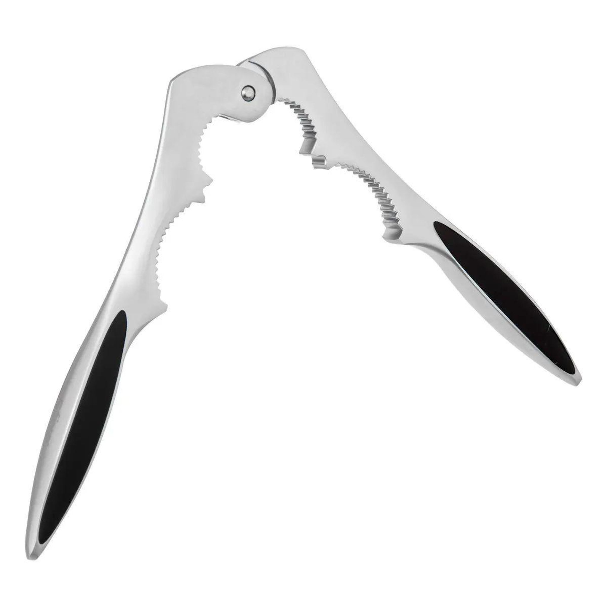 Voir la diapositive 2 : FIVE Casse-noix antidérapant  zinc  17cm gris