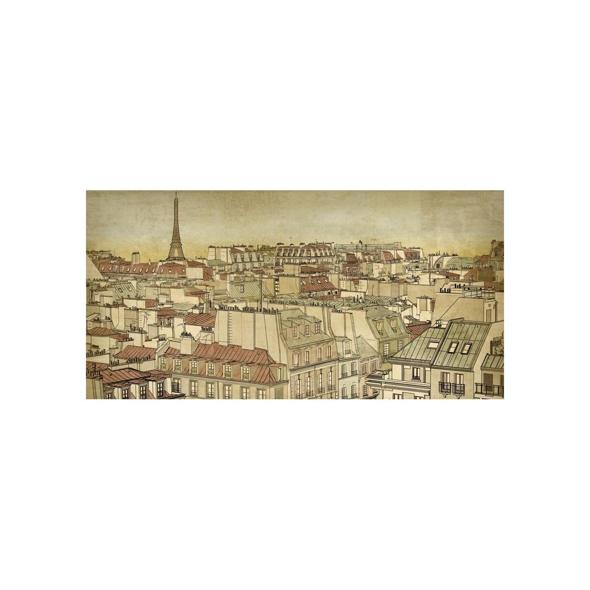 Voir la diapositive 2 : Paris Prix Papier peint xxl  au revoir paris !  270x550cm