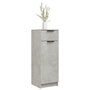Voir la diapositive 4 : VIDAXL Armoire de salle de bain gris beton 32x34x90 cm