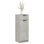 Voir la diapositive 4 : VIDAXL Armoire de salle de bain gris beton 32x34x90 cm