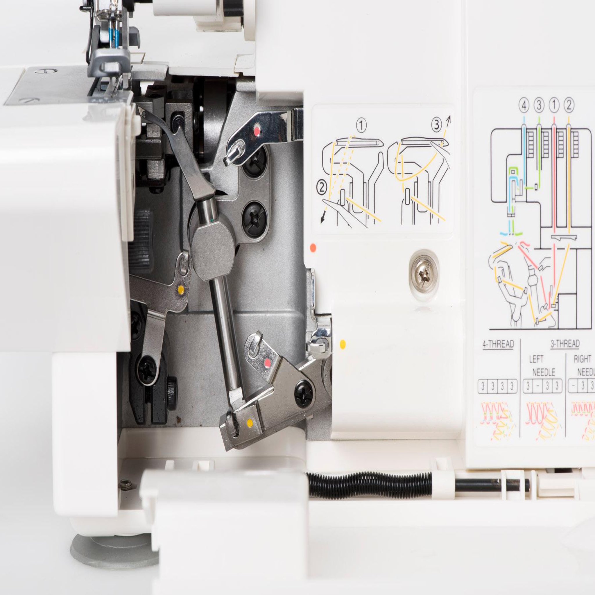 Voir la diapositive 4 : Singer Machine a coudre singer surjeteuse 14sh654