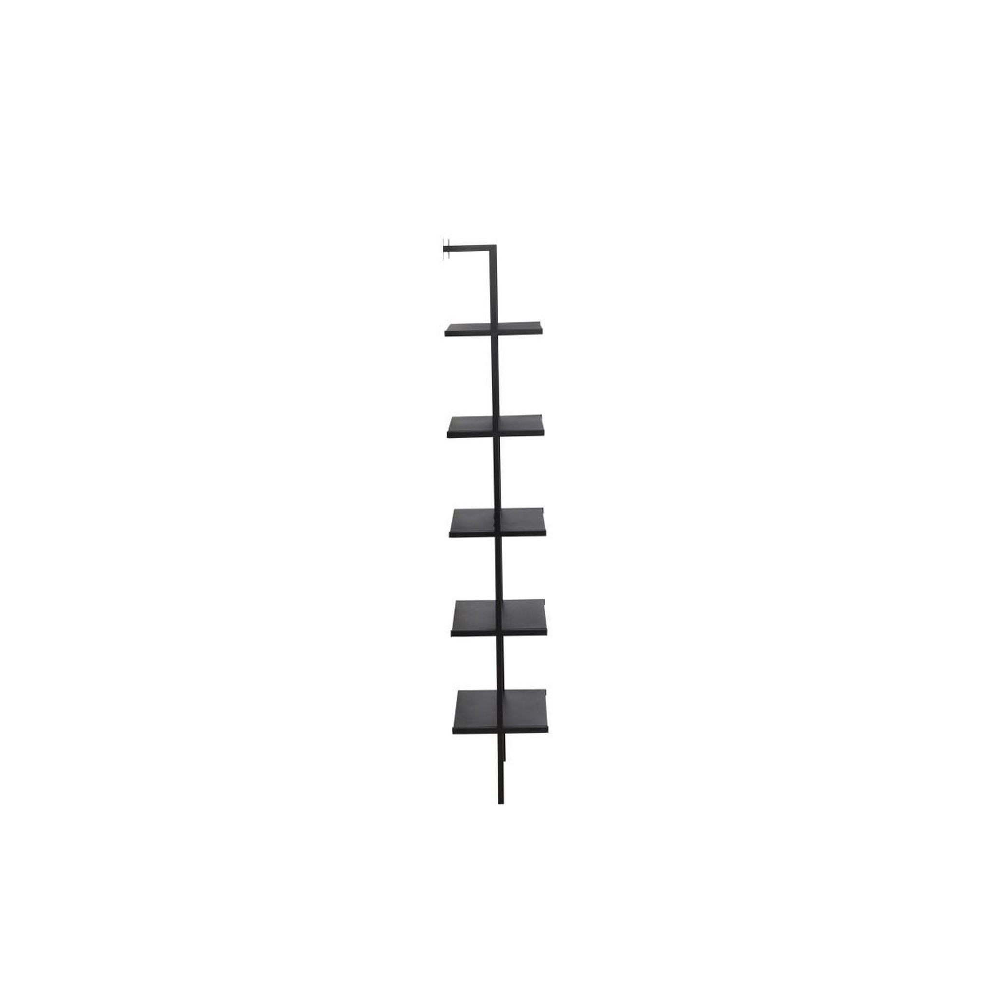 Voir la diapositive 4 : Paris Prix Étagère murale en métal  caracas  183cm noir