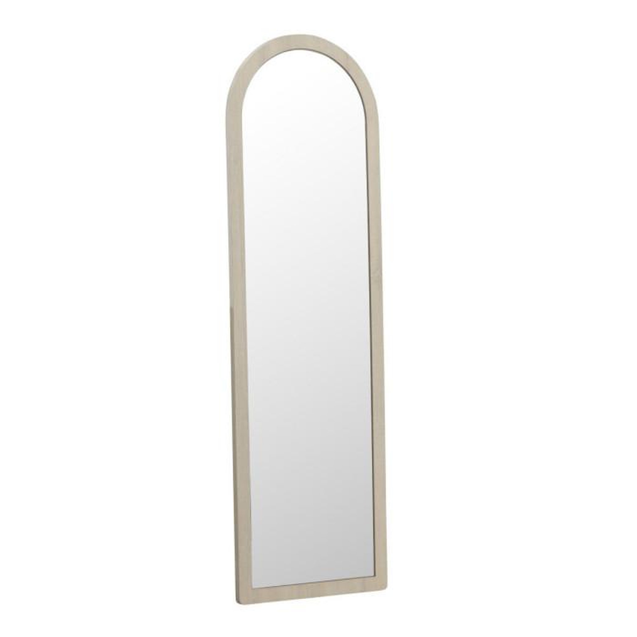 Voir la diapositive 2 : Paris Prix Miroir Mural Design  Memphis  193cm Naturel