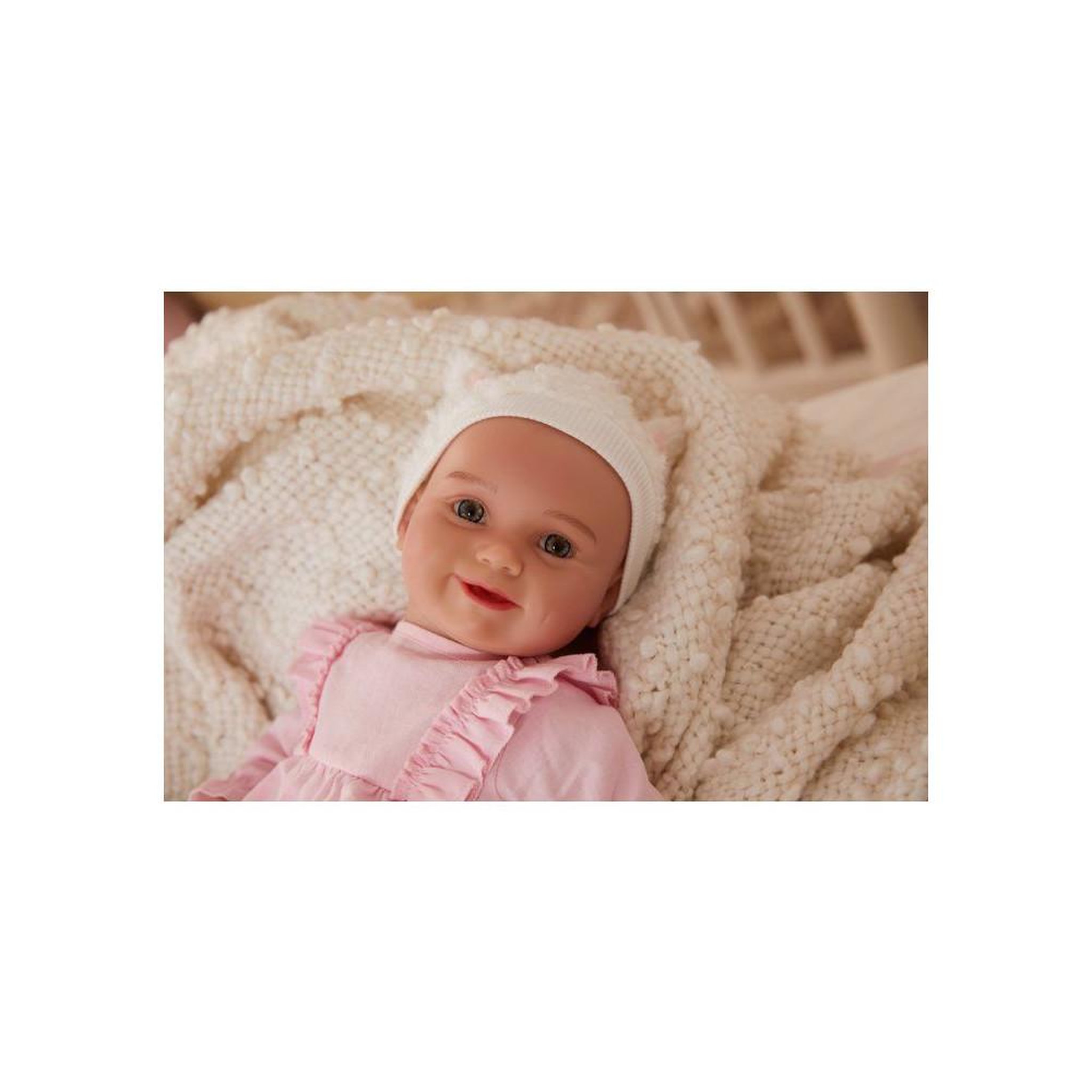Voir la diapositive 6 : Poupée bébé BABY born Real Baby Doll fille, 43 cm, yeux ouverts, corps lesté, tétine incluse, Cuddle Key