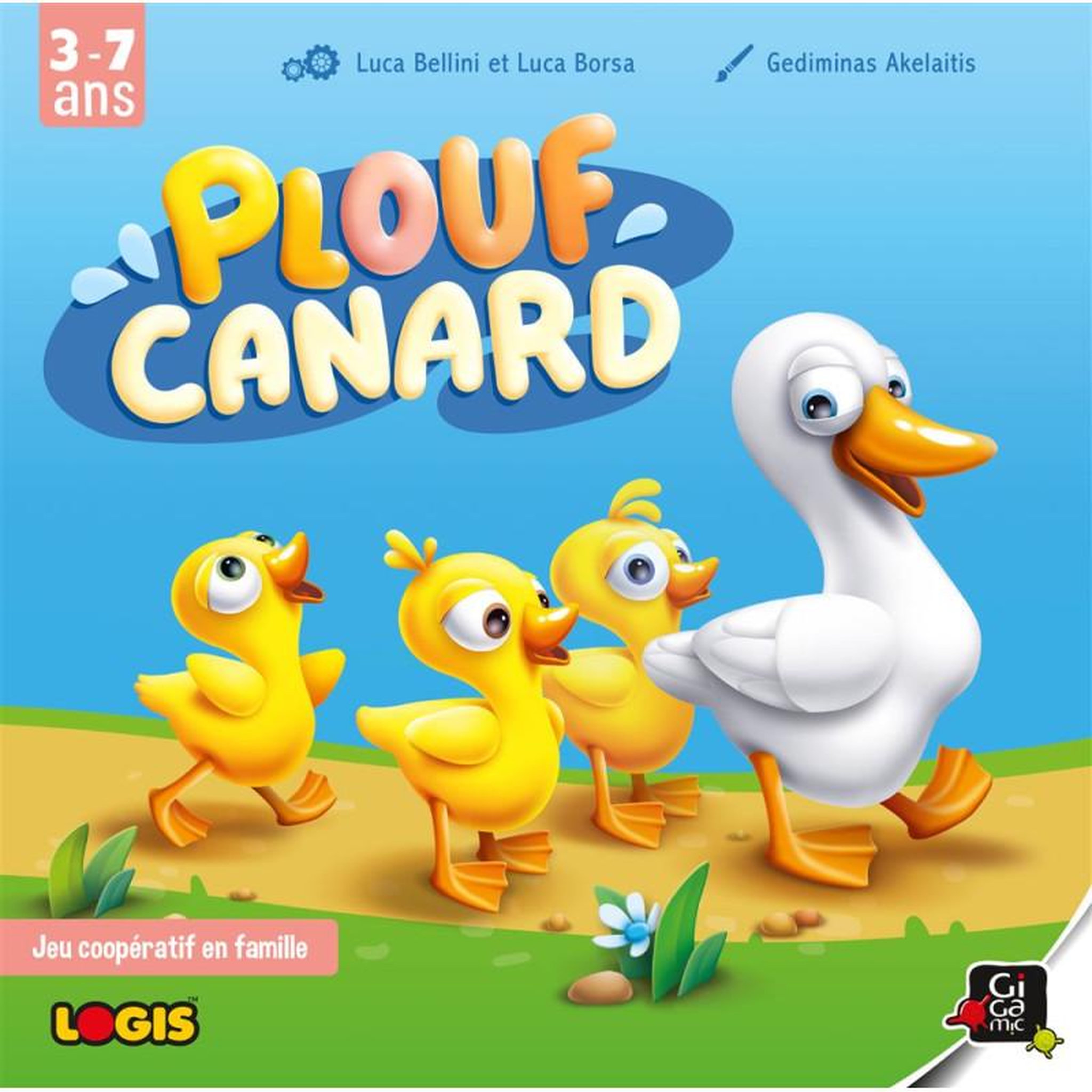 Gigamic Jeu d'ambiance Gigamic Plouf Canard