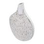 Voir la diapositive 3 : Paris Prix Vase Déco Abstrait  Nairobi  46cm Blanc