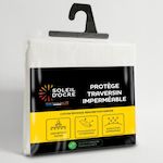 SOLEIL D'OCRE Taie protège traversin EPONGE imperméable. Coloris disponibles : Blanc