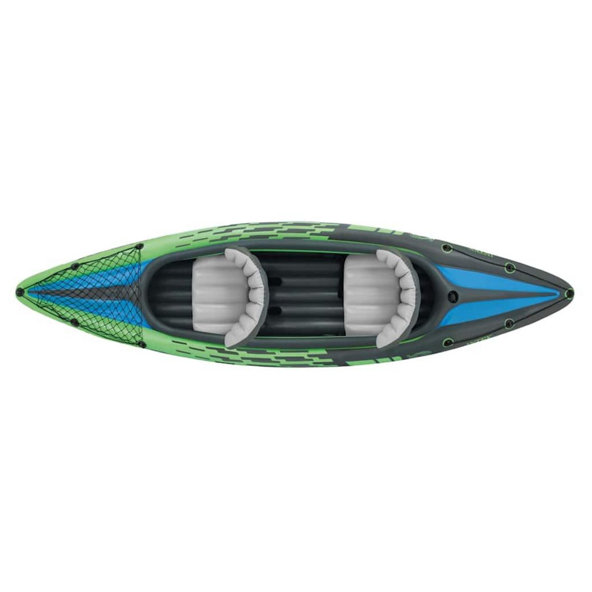 INTEX Kayak 2 Personnes  Challenger  351cm Vert & Bleu