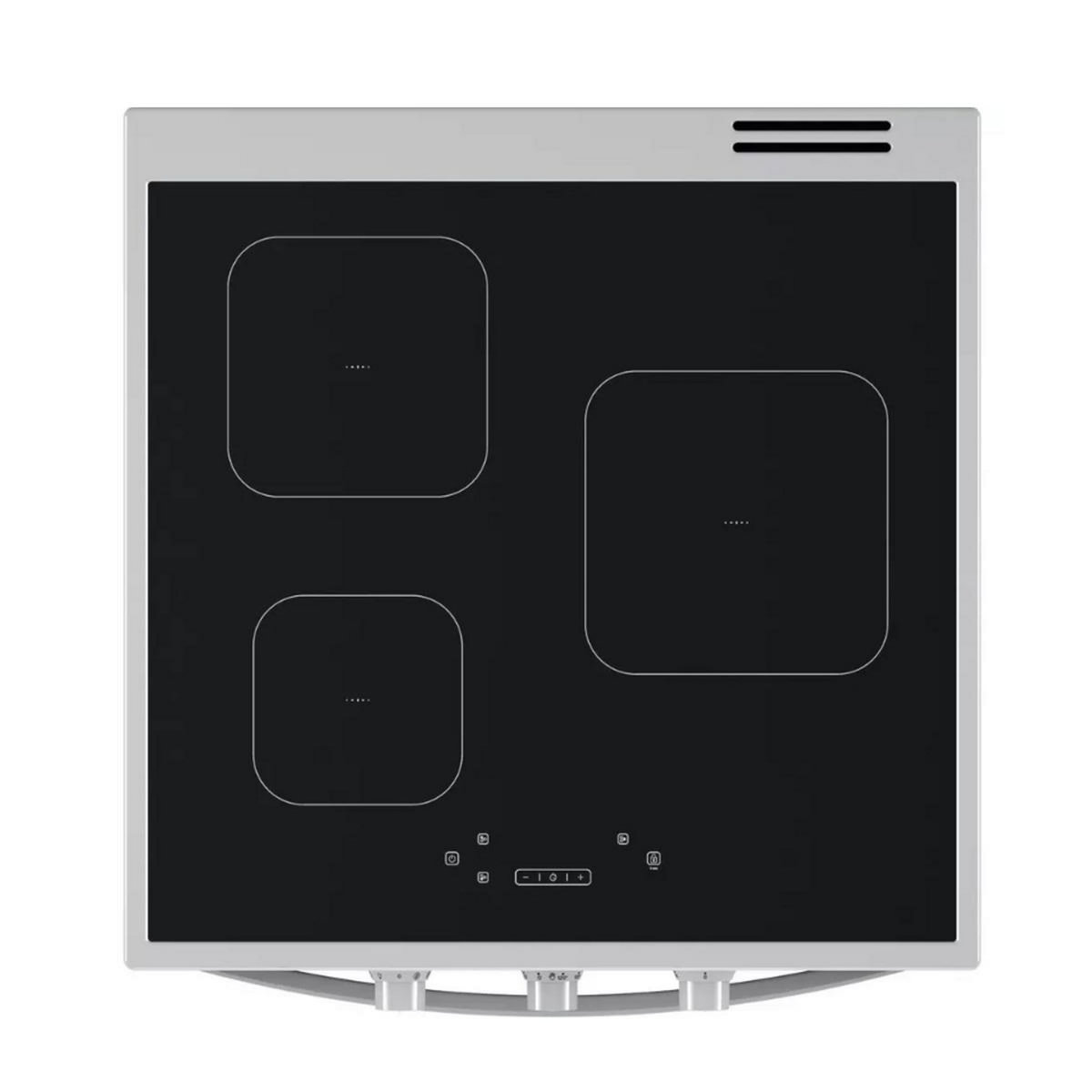 Indesit Cuisinière induction a 59l 3 feux blanc - IS67IQ5PCW