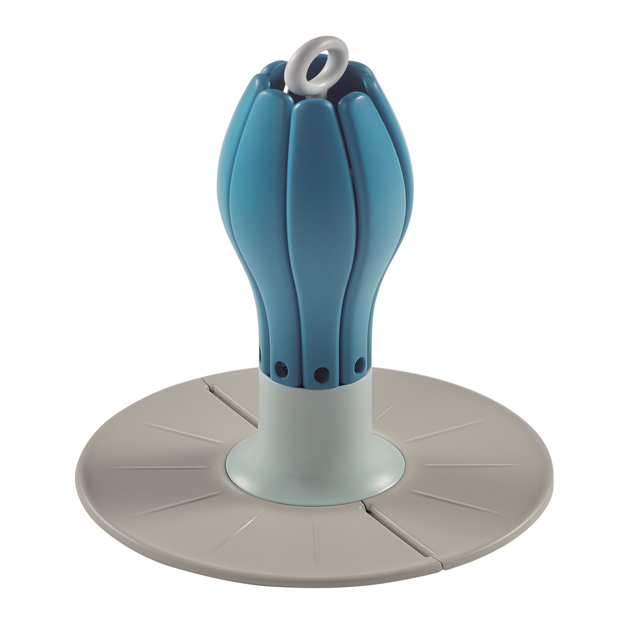 Voir la diapositive 3 : BEABA Egoutte Biberon pliable Flower - Bleu