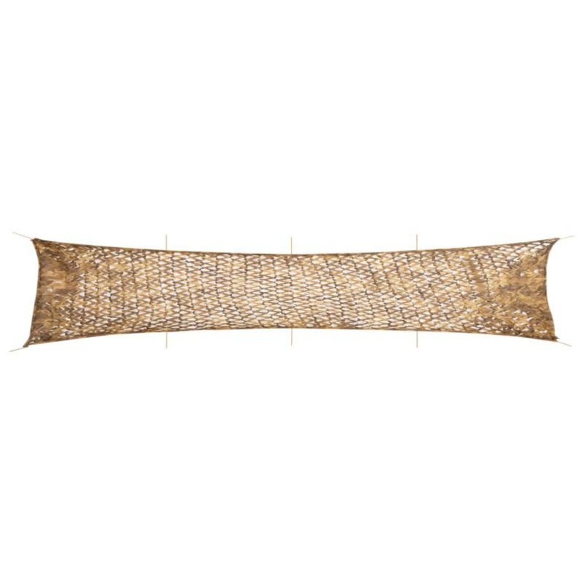 VIDAXL Filet de camouflage avec sac de rangement 844x142 cm sable
