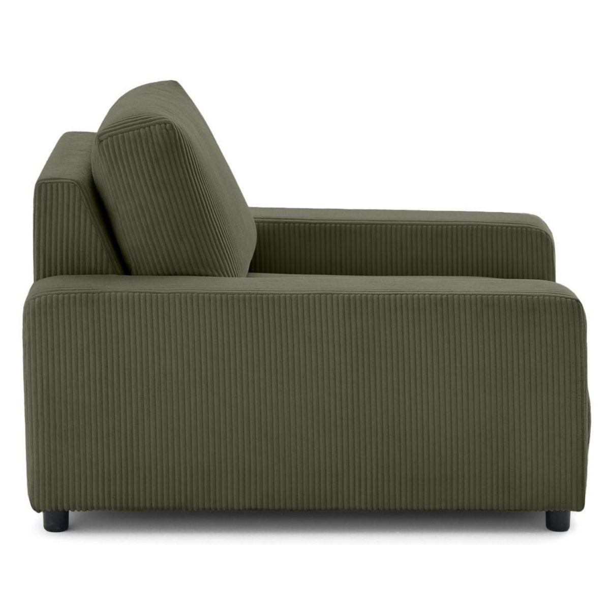 LISA DESIGN Pivoine - fauteuil en velours côtelé