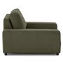 Voir la diapositive 2 : LISA DESIGN Pivoine - fauteuil en velours côtelé