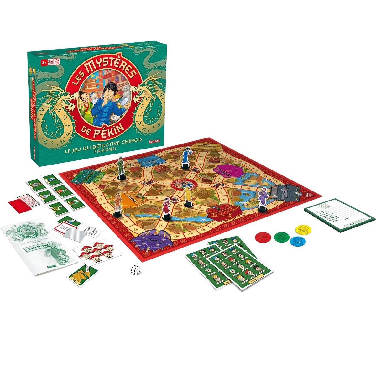 LANSAY Jeu Les mystères de Pékin
