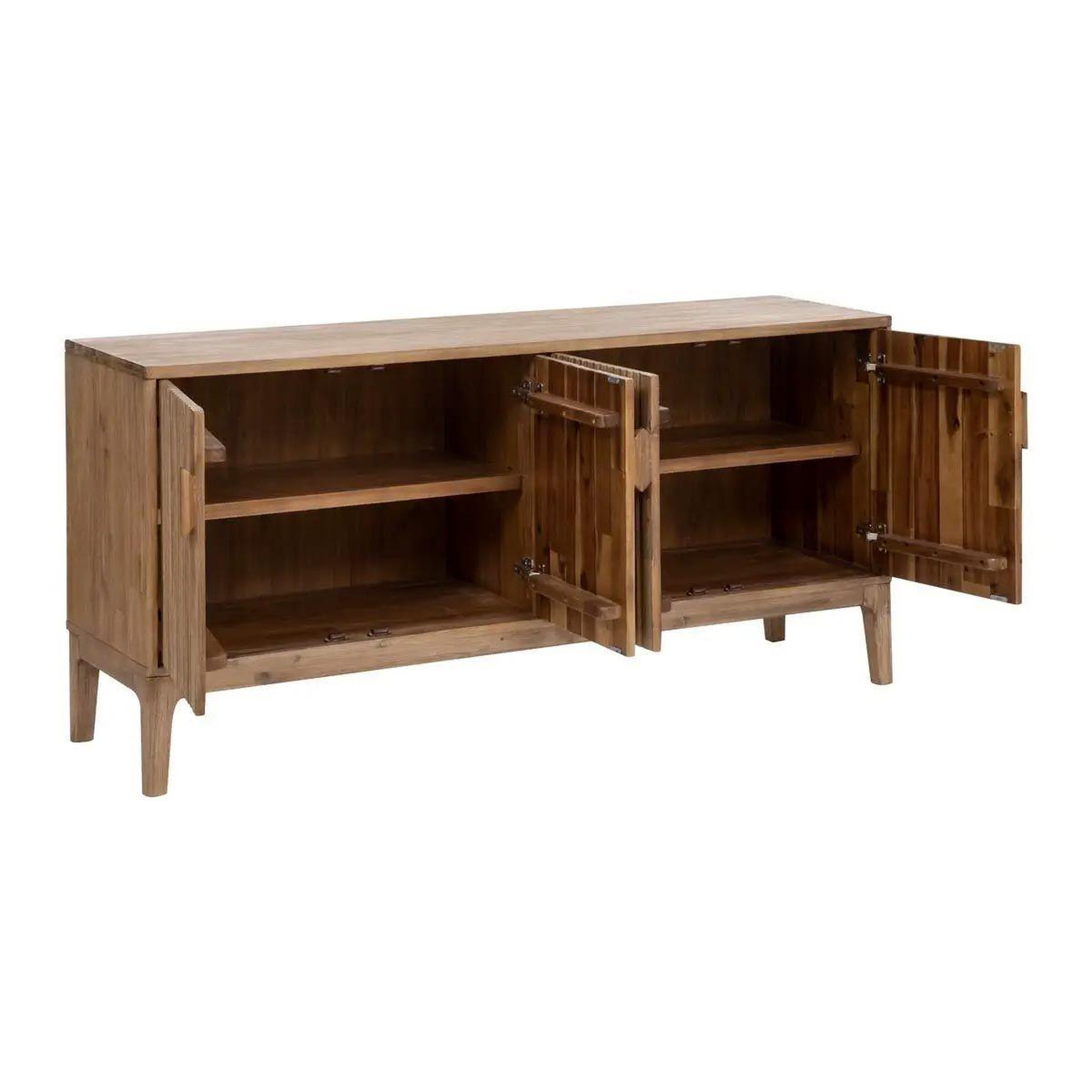 Voir la diapositive 2 : ATMOSPHERA Buffet 4 portes design  sabor  160cm beige