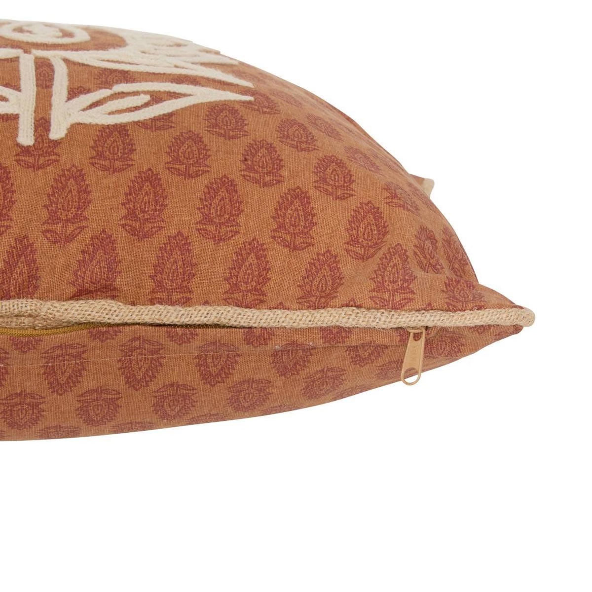 ATMOSPHERA Housse de Coussin  Sienna  40x40cm Rose Foncé