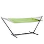 Voir la diapositive 3 : OUTSUNNY Support pied de hamac réglable structure robuste métal époxy noir dim. 3,08-3,80L x 1,08l x 1,20H m