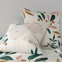 Voir la diapositive 4 : ATELIER DU COTON Parure Housse De Couette 3pcs 100% Coton 57fils -kano